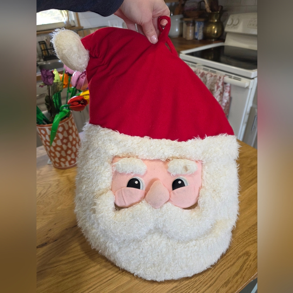 1990s Vintage Santa And Frosty Pillows